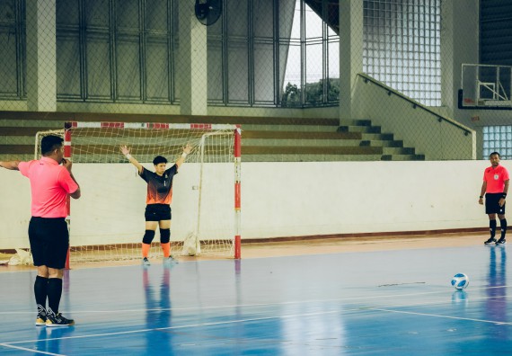 ภาพกิจกรรม  คณะวิทยาศาสตร์และเทคโนโลยี มหาวิทยาลัยราชภัฏกำแพงเพชร เจ้าภาพการแข่งขันกีฬามหาวิทยาลัยแห่งประเทศไทย ครั้งที่ 50 รอบคัดเลือก เขตภาคเหนือ ประเภทกีฬาฟุตซอล