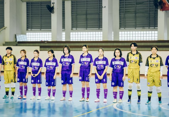 ภาพกิจกรรม  คณะวิทยาศาสตร์และเทคโนโลยี มหาวิทยาลัยราชภัฏกำแพงเพชร เจ้าภาพการแข่งขันกีฬามหาวิทยาลัยแห่งประเทศไทย ครั้งที่ 50 รอบคัดเลือก เขตภาคเหนือ ประเภทกีฬาฟุตซอล