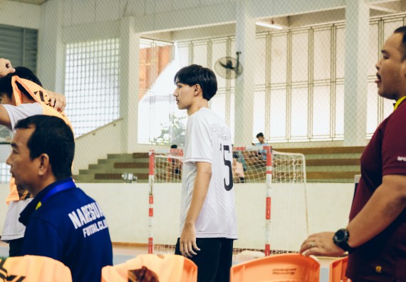 ภาพกิจกรรม  คณะวิทยาศาสตร์และเทคโนโลยี มหาวิทยาลัยราชภัฏกำแพงเพชร เจ้าภาพการแข่งขันกีฬามหาวิทยาลัยแห่งประเทศไทย ครั้งที่ 50 รอบคัดเลือก เขตภาคเหนือ ประเภทกีฬาฟุตซอล