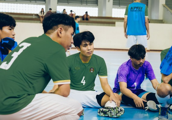 ภาพกิจกรรม  คณะวิทยาศาสตร์และเทคโนโลยี มหาวิทยาลัยราชภัฏกำแพงเพชร เจ้าภาพการแข่งขันกีฬามหาวิทยาลัยแห่งประเทศไทย ครั้งที่ 50 รอบคัดเลือก เขตภาคเหนือ ประเภทกีฬาฟุตซอล