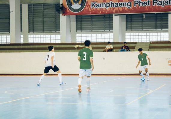 ภาพกิจกรรม  คณะวิทยาศาสตร์และเทคโนโลยี มหาวิทยาลัยราชภัฏกำแพงเพชร เจ้าภาพการแข่งขันกีฬามหาวิทยาลัยแห่งประเทศไทย ครั้งที่ 50 รอบคัดเลือก เขตภาคเหนือ ประเภทกีฬาฟุตซอล
