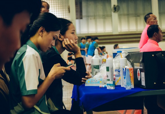 ภาพกิจกรรม  คณะวิทยาศาสตร์และเทคโนโลยี มหาวิทยาลัยราชภัฏกำแพงเพชร เจ้าภาพการแข่งขันกีฬามหาวิทยาลัยแห่งประเทศไทย ครั้งที่ 50 รอบคัดเลือก เขตภาคเหนือ ประเภทกีฬาฟุตซอล