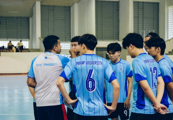 ภาพกิจกรรม  คณะวิทยาศาสตร์และเทคโนโลยี มหาวิทยาลัยราชภัฏกำแพงเพชร เจ้าภาพการแข่งขันกีฬามหาวิทยาลัยแห่งประเทศไทย ครั้งที่ 50 รอบคัดเลือก เขตภาคเหนือ ประเภทกีฬาฟุตซอล