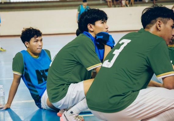 ภาพกิจกรรม  คณะวิทยาศาสตร์และเทคโนโลยี มหาวิทยาลัยราชภัฏกำแพงเพชร เจ้าภาพการแข่งขันกีฬามหาวิทยาลัยแห่งประเทศไทย ครั้งที่ 50 รอบคัดเลือก เขตภาคเหนือ ประเภทกีฬาฟุตซอล