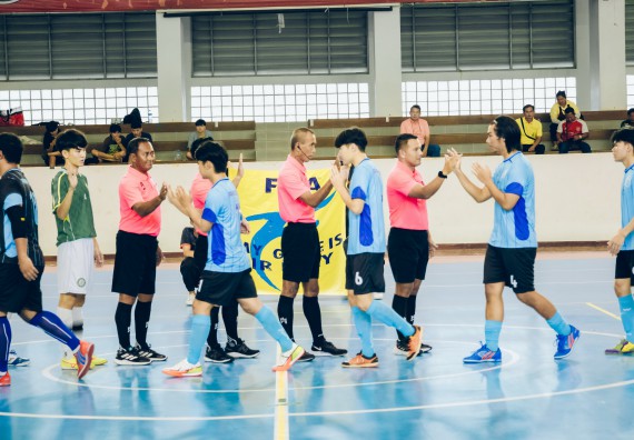 ภาพกิจกรรม  คณะวิทยาศาสตร์และเทคโนโลยี มหาวิทยาลัยราชภัฏกำแพงเพชร เจ้าภาพการแข่งขันกีฬามหาวิทยาลัยแห่งประเทศไทย ครั้งที่ 50 รอบคัดเลือก เขตภาคเหนือ ประเภทกีฬาฟุตซอล