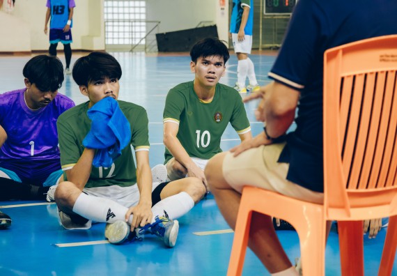 ภาพกิจกรรม  คณะวิทยาศาสตร์และเทคโนโลยี มหาวิทยาลัยราชภัฏกำแพงเพชร เจ้าภาพการแข่งขันกีฬามหาวิทยาลัยแห่งประเทศไทย ครั้งที่ 50 รอบคัดเลือก เขตภาคเหนือ ประเภทกีฬาฟุตซอล