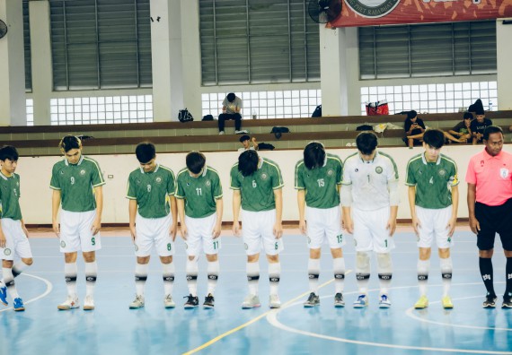 ภาพกิจกรรม  คณะวิทยาศาสตร์และเทคโนโลยี มหาวิทยาลัยราชภัฏกำแพงเพชร เจ้าภาพการแข่งขันกีฬามหาวิทยาลัยแห่งประเทศไทย ครั้งที่ 50 รอบคัดเลือก เขตภาคเหนือ ประเภทกีฬาฟุตซอล