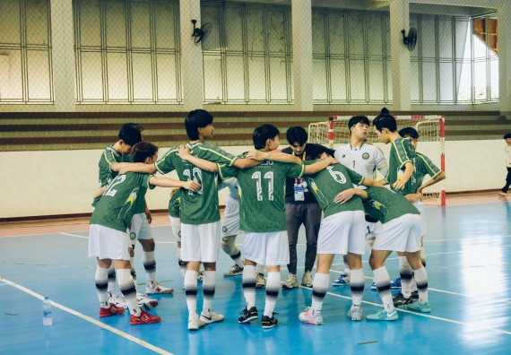 ภาพกิจกรรม  คณะวิทยาศาสตร์และเทคโนโลยี มหาวิทยาลัยราชภัฏกำแพงเพชร เจ้าภาพการแข่งขันกีฬามหาวิทยาลัยแห่งประเทศไทย ครั้งที่ 50 รอบคัดเลือก เขตภาคเหนือ ประเภทกีฬาฟุตซอล