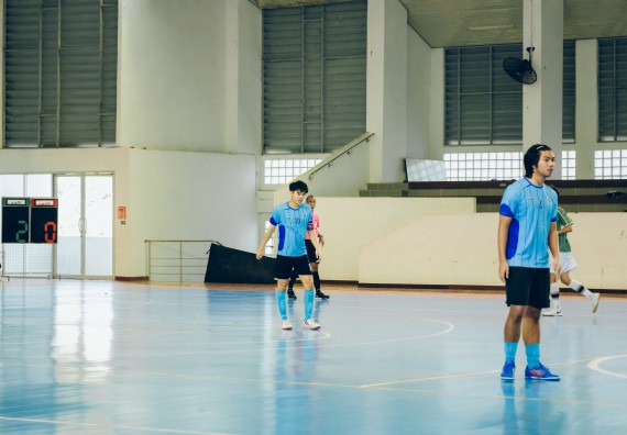 ภาพกิจกรรม  คณะวิทยาศาสตร์และเทคโนโลยี มหาวิทยาลัยราชภัฏกำแพงเพชร เจ้าภาพการแข่งขันกีฬามหาวิทยาลัยแห่งประเทศไทย ครั้งที่ 50 รอบคัดเลือก เขตภาคเหนือ ประเภทกีฬาฟุตซอล