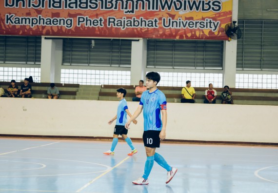 ภาพกิจกรรม  คณะวิทยาศาสตร์และเทคโนโลยี มหาวิทยาลัยราชภัฏกำแพงเพชร เจ้าภาพการแข่งขันกีฬามหาวิทยาลัยแห่งประเทศไทย ครั้งที่ 50 รอบคัดเลือก เขตภาคเหนือ ประเภทกีฬาฟุตซอล