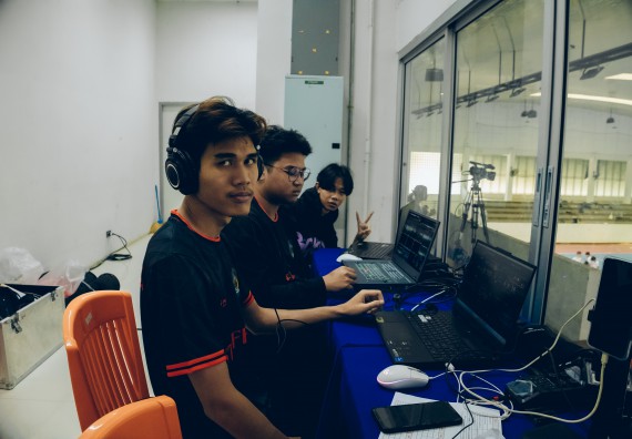 ภาพกิจกรรม  คณะวิทยาศาสตร์และเทคโนโลยี มหาวิทยาลัยราชภัฏกำแพงเพชร เจ้าภาพการแข่งขันกีฬามหาวิทยาลัยแห่งประเทศไทย ครั้งที่ 50 รอบคัดเลือก เขตภาคเหนือ ประเภทกีฬาฟุตซอล