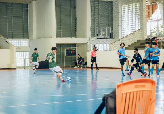 ภาพกิจกรรม  คณะวิทยาศาสตร์และเทคโนโลยี มหาวิทยาลัยราชภัฏกำแพงเพชร เจ้าภาพการแข่งขันกีฬามหาวิทยาลัยแห่งประเทศไทย ครั้งที่ 50 รอบคัดเลือก เขตภาคเหนือ ประเภทกีฬาฟุตซอล