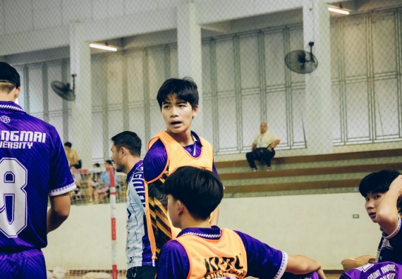 ภาพกิจกรรม  คณะวิทยาศาสตร์และเทคโนโลยี มหาวิทยาลัยราชภัฏกำแพงเพชร เจ้าภาพการแข่งขันกีฬามหาวิทยาลัยแห่งประเทศไทย ครั้งที่ 50 รอบคัดเลือก เขตภาคเหนือ ประเภทกีฬาฟุตซอล