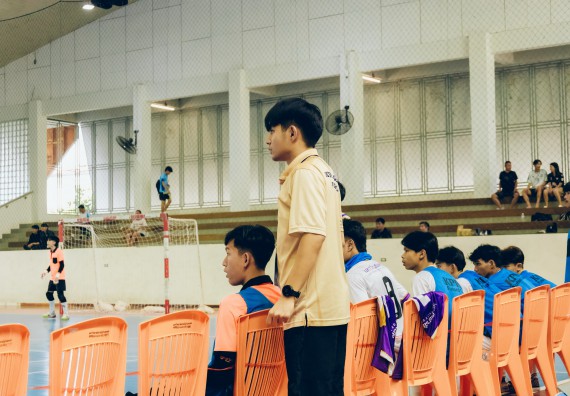 ภาพกิจกรรม  คณะวิทยาศาสตร์และเทคโนโลยี มหาวิทยาลัยราชภัฏกำแพงเพชร เจ้าภาพการแข่งขันกีฬามหาวิทยาลัยแห่งประเทศไทย ครั้งที่ 50 รอบคัดเลือก เขตภาคเหนือ ประเภทกีฬาฟุตซอล