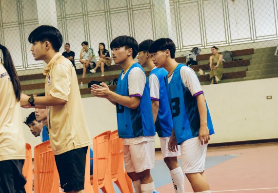 ภาพกิจกรรม  คณะวิทยาศาสตร์และเทคโนโลยี มหาวิทยาลัยราชภัฏกำแพงเพชร เจ้าภาพการแข่งขันกีฬามหาวิทยาลัยแห่งประเทศไทย ครั้งที่ 50 รอบคัดเลือก เขตภาคเหนือ ประเภทกีฬาฟุตซอล