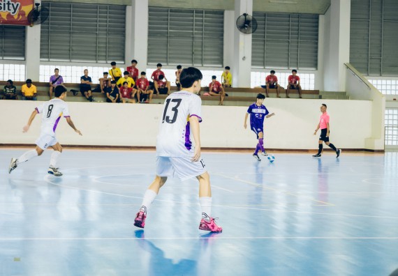 ภาพกิจกรรม  คณะวิทยาศาสตร์และเทคโนโลยี มหาวิทยาลัยราชภัฏกำแพงเพชร เจ้าภาพการแข่งขันกีฬามหาวิทยาลัยแห่งประเทศไทย ครั้งที่ 50 รอบคัดเลือก เขตภาคเหนือ ประเภทกีฬาฟุตซอล
