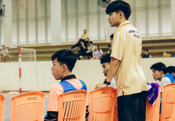 ภาพกิจกรรม  คณะวิทยาศาสตร์และเทคโนโลยี มหาวิทยาลัยราชภัฏกำแพงเพชร เจ้าภาพการแข่งขันกีฬามหาวิทยาลัยแห่งประเทศไทย ครั้งที่ 50 รอบคัดเลือก เขตภาคเหนือ ประเภทกีฬาฟุตซอล