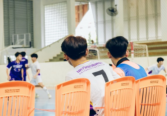 ภาพกิจกรรม  คณะวิทยาศาสตร์และเทคโนโลยี มหาวิทยาลัยราชภัฏกำแพงเพชร เจ้าภาพการแข่งขันกีฬามหาวิทยาลัยแห่งประเทศไทย ครั้งที่ 50 รอบคัดเลือก เขตภาคเหนือ ประเภทกีฬาฟุตซอล