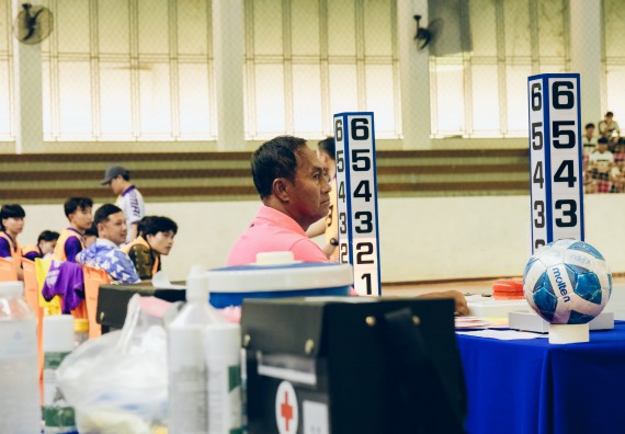 ภาพกิจกรรม  คณะวิทยาศาสตร์และเทคโนโลยี มหาวิทยาลัยราชภัฏกำแพงเพชร เจ้าภาพการแข่งขันกีฬามหาวิทยาลัยแห่งประเทศไทย ครั้งที่ 50 รอบคัดเลือก เขตภาคเหนือ ประเภทกีฬาฟุตซอล