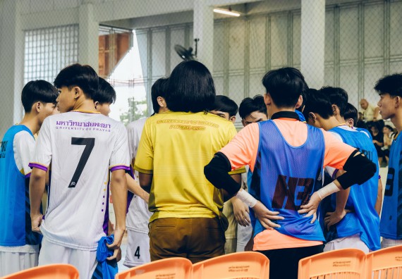 ภาพกิจกรรม  คณะวิทยาศาสตร์และเทคโนโลยี มหาวิทยาลัยราชภัฏกำแพงเพชร เจ้าภาพการแข่งขันกีฬามหาวิทยาลัยแห่งประเทศไทย ครั้งที่ 50 รอบคัดเลือก เขตภาคเหนือ ประเภทกีฬาฟุตซอล