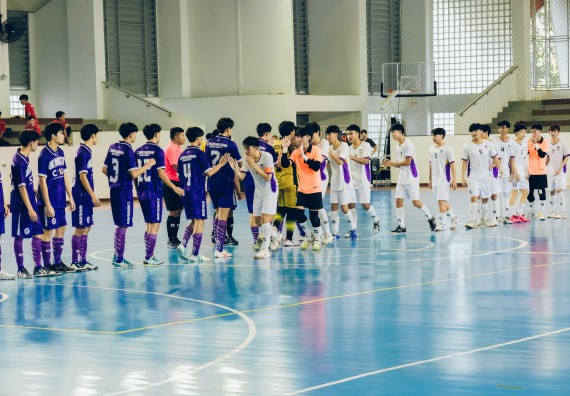 ภาพกิจกรรม  คณะวิทยาศาสตร์และเทคโนโลยี มหาวิทยาลัยราชภัฏกำแพงเพชร เจ้าภาพการแข่งขันกีฬามหาวิทยาลัยแห่งประเทศไทย ครั้งที่ 50 รอบคัดเลือก เขตภาคเหนือ ประเภทกีฬาฟุตซอล