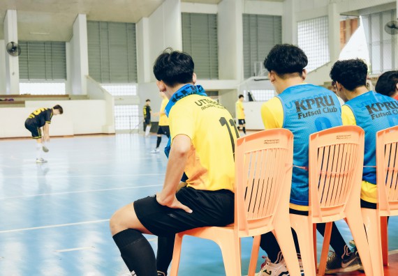 ภาพกิจกรรม  คณะวิทยาศาสตร์และเทคโนโลยี มหาวิทยาลัยราชภัฏกำแพงเพชร เจ้าภาพการแข่งขันกีฬามหาวิทยาลัยแห่งประเทศไทย ครั้งที่ 50 รอบคัดเลือก เขตภาคเหนือ ประเภทกีฬาฟุตซอล