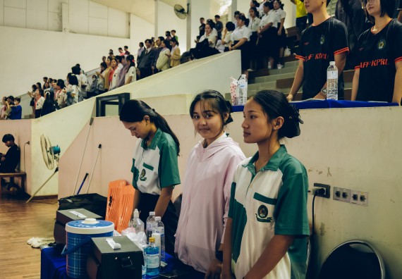 ภาพกิจกรรม  คณะวิทยาศาสตร์และเทคโนโลยี มหาวิทยาลัยราชภัฏกำแพงเพชร เจ้าภาพการแข่งขันกีฬามหาวิทยาลัยแห่งประเทศไทย ครั้งที่ 50 รอบคัดเลือก เขตภาคเหนือ ประเภทกีฬาฟุตซอล