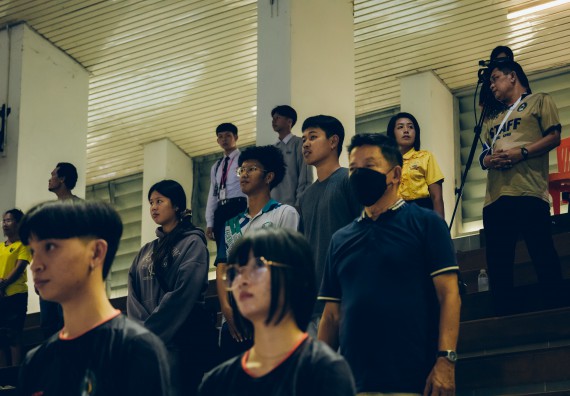 ภาพกิจกรรม  คณะวิทยาศาสตร์และเทคโนโลยี มหาวิทยาลัยราชภัฏกำแพงเพชร เจ้าภาพการแข่งขันกีฬามหาวิทยาลัยแห่งประเทศไทย ครั้งที่ 50 รอบคัดเลือก เขตภาคเหนือ ประเภทกีฬาฟุตซอล