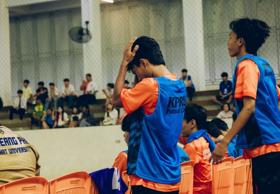 ภาพกิจกรรม  คณะวิทยาศาสตร์และเทคโนโลยี มหาวิทยาลัยราชภัฏกำแพงเพชร เจ้าภาพการแข่งขันกีฬามหาวิทยาลัยแห่งประเทศไทย ครั้งที่ 50 รอบคัดเลือก เขตภาคเหนือ ประเภทกีฬาฟุตซอล