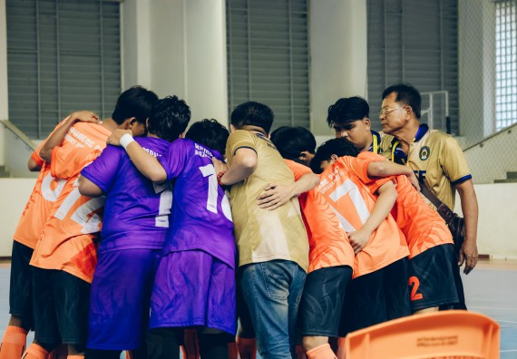 ภาพกิจกรรม  คณะวิทยาศาสตร์และเทคโนโลยี มหาวิทยาลัยราชภัฏกำแพงเพชร เจ้าภาพการแข่งขันกีฬามหาวิทยาลัยแห่งประเทศไทย ครั้งที่ 50 รอบคัดเลือก เขตภาคเหนือ ประเภทกีฬาฟุตซอล