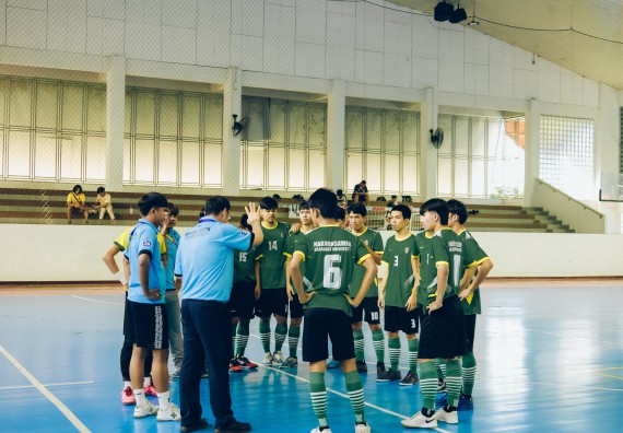 ภาพกิจกรรม  คณะวิทยาศาสตร์และเทคโนโลยี มหาวิทยาลัยราชภัฏกำแพงเพชร เจ้าภาพการแข่งขันกีฬามหาวิทยาลัยแห่งประเทศไทย ครั้งที่ 50 รอบคัดเลือก เขตภาคเหนือ ประเภทกีฬาฟุตซอล