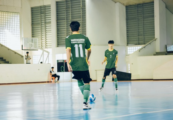 ภาพกิจกรรม  คณะวิทยาศาสตร์และเทคโนโลยี มหาวิทยาลัยราชภัฏกำแพงเพชร เจ้าภาพการแข่งขันกีฬามหาวิทยาลัยแห่งประเทศไทย ครั้งที่ 50 รอบคัดเลือก เขตภาคเหนือ ประเภทกีฬาฟุตซอล