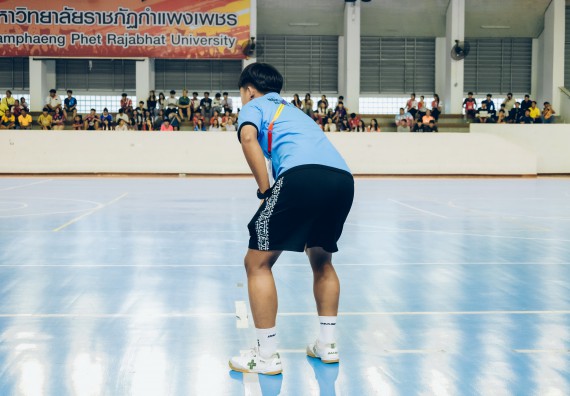 ภาพกิจกรรม  คณะวิทยาศาสตร์และเทคโนโลยี มหาวิทยาลัยราชภัฏกำแพงเพชร เจ้าภาพการแข่งขันกีฬามหาวิทยาลัยแห่งประเทศไทย ครั้งที่ 50 รอบคัดเลือก เขตภาคเหนือ ประเภทกีฬาฟุตซอล