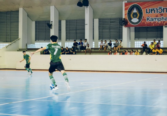 ภาพกิจกรรม  คณะวิทยาศาสตร์และเทคโนโลยี มหาวิทยาลัยราชภัฏกำแพงเพชร เจ้าภาพการแข่งขันกีฬามหาวิทยาลัยแห่งประเทศไทย ครั้งที่ 50 รอบคัดเลือก เขตภาคเหนือ ประเภทกีฬาฟุตซอล