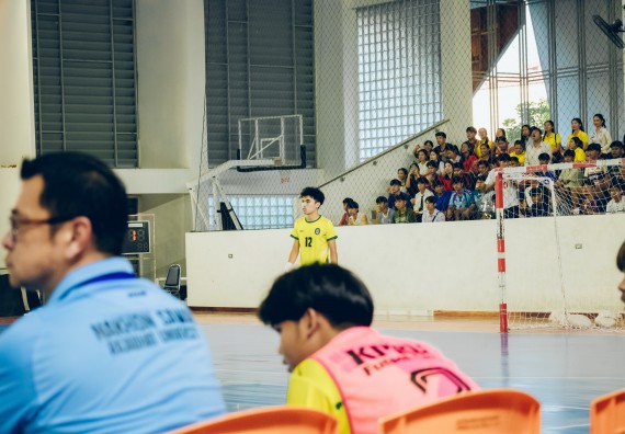 ภาพกิจกรรม  คณะวิทยาศาสตร์และเทคโนโลยี มหาวิทยาลัยราชภัฏกำแพงเพชร เจ้าภาพการแข่งขันกีฬามหาวิทยาลัยแห่งประเทศไทย ครั้งที่ 50 รอบคัดเลือก เขตภาคเหนือ ประเภทกีฬาฟุตซอล