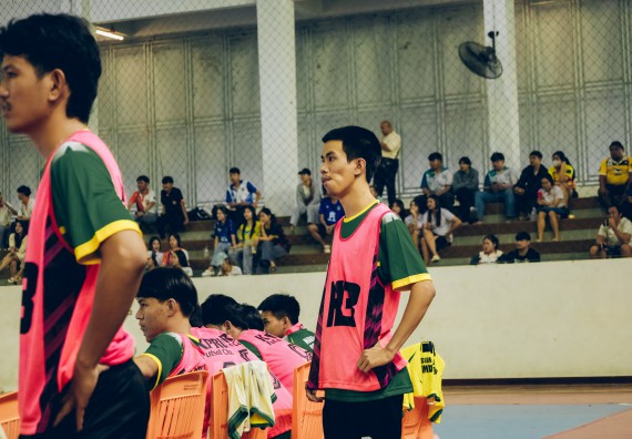 ภาพกิจกรรม  คณะวิทยาศาสตร์และเทคโนโลยี มหาวิทยาลัยราชภัฏกำแพงเพชร เจ้าภาพการแข่งขันกีฬามหาวิทยาลัยแห่งประเทศไทย ครั้งที่ 50 รอบคัดเลือก เขตภาคเหนือ ประเภทกีฬาฟุตซอล