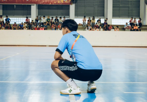 ภาพกิจกรรม  คณะวิทยาศาสตร์และเทคโนโลยี มหาวิทยาลัยราชภัฏกำแพงเพชร เจ้าภาพการแข่งขันกีฬามหาวิทยาลัยแห่งประเทศไทย ครั้งที่ 50 รอบคัดเลือก เขตภาคเหนือ ประเภทกีฬาฟุตซอล