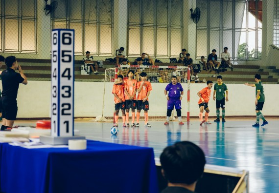 ภาพกิจกรรม  คณะวิทยาศาสตร์และเทคโนโลยี มหาวิทยาลัยราชภัฏกำแพงเพชร เจ้าภาพการแข่งขันกีฬามหาวิทยาลัยแห่งประเทศไทย ครั้งที่ 50 รอบคัดเลือก เขตภาคเหนือ ประเภทกีฬาฟุตซอล
