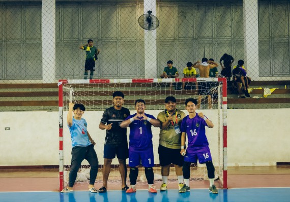 ภาพกิจกรรม  คณะวิทยาศาสตร์และเทคโนโลยี มหาวิทยาลัยราชภัฏกำแพงเพชร เจ้าภาพการแข่งขันกีฬามหาวิทยาลัยแห่งประเทศไทย ครั้งที่ 50 รอบคัดเลือก เขตภาคเหนือ ประเภทกีฬาฟุตซอล