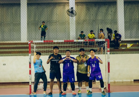 ภาพกิจกรรม  คณะวิทยาศาสตร์และเทคโนโลยี มหาวิทยาลัยราชภัฏกำแพงเพชร เจ้าภาพการแข่งขันกีฬามหาวิทยาลัยแห่งประเทศไทย ครั้งที่ 50 รอบคัดเลือก เขตภาคเหนือ ประเภทกีฬาฟุตซอล