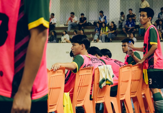 ภาพกิจกรรม  คณะวิทยาศาสตร์และเทคโนโลยี มหาวิทยาลัยราชภัฏกำแพงเพชร เจ้าภาพการแข่งขันกีฬามหาวิทยาลัยแห่งประเทศไทย ครั้งที่ 50 รอบคัดเลือก เขตภาคเหนือ ประเภทกีฬาฟุตซอล