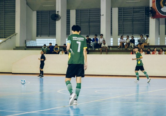 ภาพกิจกรรม  คณะวิทยาศาสตร์และเทคโนโลยี มหาวิทยาลัยราชภัฏกำแพงเพชร เจ้าภาพการแข่งขันกีฬามหาวิทยาลัยแห่งประเทศไทย ครั้งที่ 50 รอบคัดเลือก เขตภาคเหนือ ประเภทกีฬาฟุตซอล