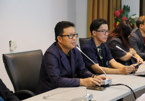 ภาพกิจกรรม หลักสูตรนวัตกรรมและธุรกิจอาหาร คณะวิทยาศาสตร์และเทคโนโลยีมอบทุนการศึกษาแรกเข้าแก่นักศึกษาของหลักสูตร