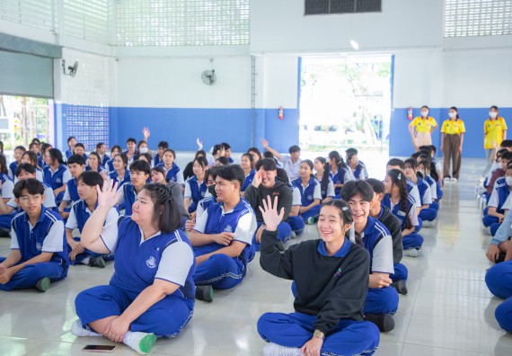 ภาพกิจกรรม  คณะวิทยาศาสตร์และเทคโนโลยี มหาวิทยาลัยราชภัฏกำแพงเพชร จัดกิจกรรมค่ายวิชาการเพื่อพัฒนากำลังคนด้านวิทยาศาสตร์และเทคโนโลยี ปีการศึกษา 2567  โรงเรียนผดุงปัญญา