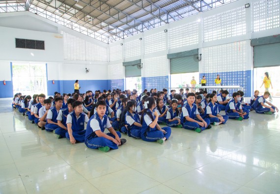 ภาพกิจกรรม  คณะวิทยาศาสตร์และเทคโนโลยี มหาวิทยาลัยราชภัฏกำแพงเพชร จัดกิจกรรมค่ายวิชาการเพื่อพัฒนากำลังคนด้านวิทยาศาสตร์และเทคโนโลยี ปีการศึกษา 2567  โรงเรียนผดุงปัญญา