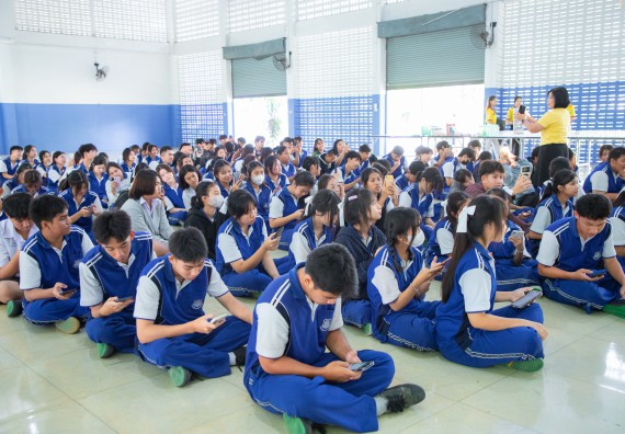 ภาพกิจกรรม  คณะวิทยาศาสตร์และเทคโนโลยี มหาวิทยาลัยราชภัฏกำแพงเพชร จัดกิจกรรมค่ายวิชาการเพื่อพัฒนากำลังคนด้านวิทยาศาสตร์และเทคโนโลยี ปีการศึกษา 2567  โรงเรียนผดุงปัญญา