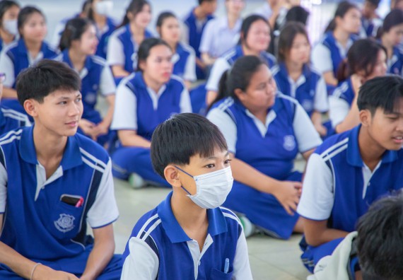 ภาพกิจกรรม  คณะวิทยาศาสตร์และเทคโนโลยี มหาวิทยาลัยราชภัฏกำแพงเพชร จัดกิจกรรมค่ายวิชาการเพื่อพัฒนากำลังคนด้านวิทยาศาสตร์และเทคโนโลยี ปีการศึกษา 2567  โรงเรียนผดุงปัญญา