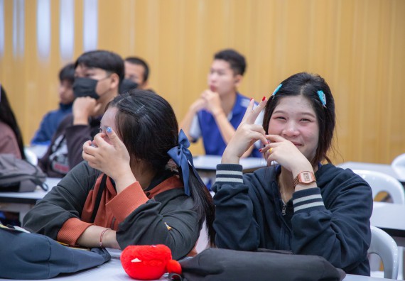 ภาพกิจกรรม  คณะวิทยาศาสตร์และเทคโนโลยี มหาวิทยาลัยราชภัฏกำแพงเพชร จัดกิจกรรมค่ายวิชาการเพื่อพัฒนากำลังคนด้านวิทยาศาสตร์และเทคโนโลยี ปีการศึกษา 2567  โรงเรียนผดุงปัญญา