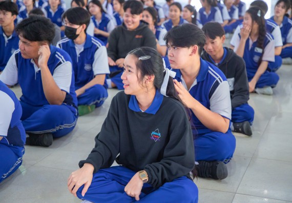 ภาพกิจกรรม  คณะวิทยาศาสตร์และเทคโนโลยี มหาวิทยาลัยราชภัฏกำแพงเพชร จัดกิจกรรมค่ายวิชาการเพื่อพัฒนากำลังคนด้านวิทยาศาสตร์และเทคโนโลยี ปีการศึกษา 2567  โรงเรียนผดุงปัญญา