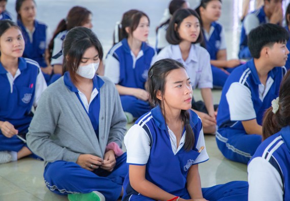 ภาพกิจกรรม  คณะวิทยาศาสตร์และเทคโนโลยี มหาวิทยาลัยราชภัฏกำแพงเพชร จัดกิจกรรมค่ายวิชาการเพื่อพัฒนากำลังคนด้านวิทยาศาสตร์และเทคโนโลยี ปีการศึกษา 2567  โรงเรียนผดุงปัญญา